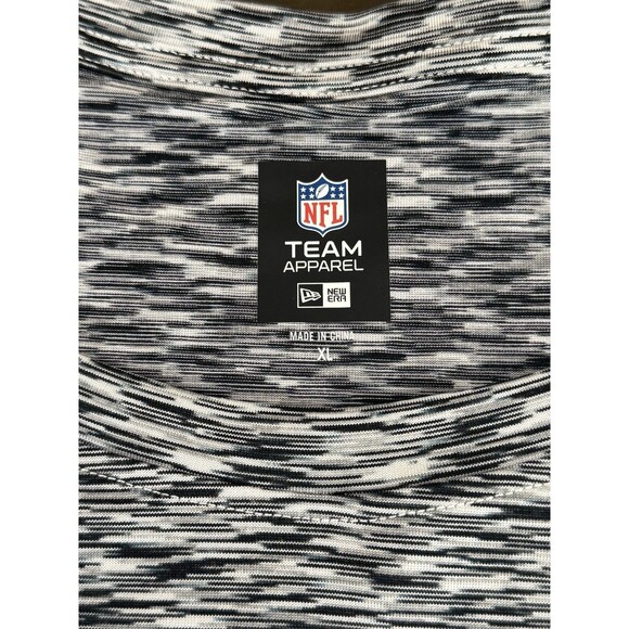 Dallas Cowboy’s T-Shirt Women Gray White Stretch NFL new era football game - Picture 2 of 11